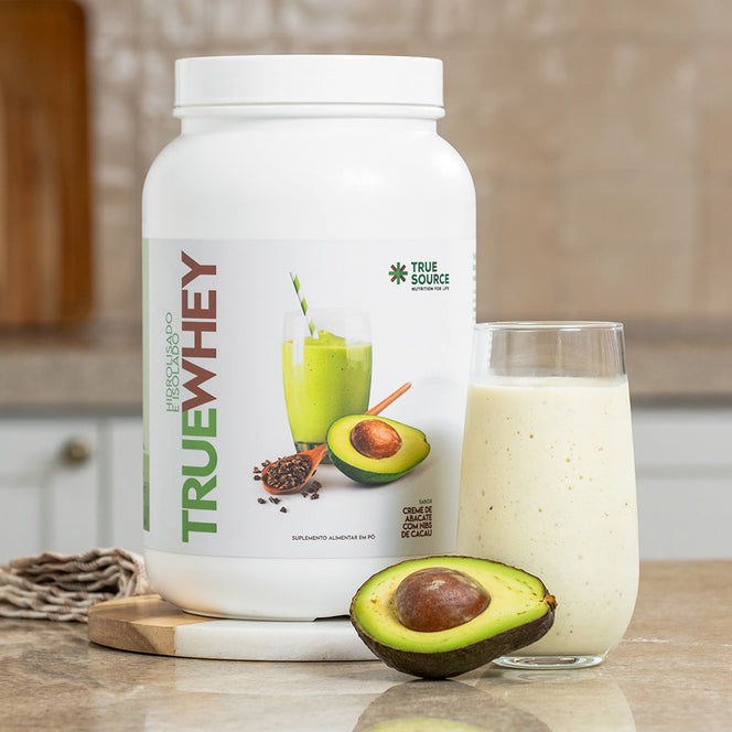 True Whey Protein Creme de Abacate com Nibs de Cacau 837 g