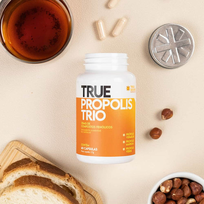 True Propolis Trio 60 Cápsulas