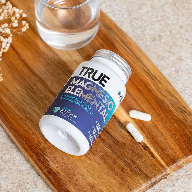 True Magnésio Elemental 60 Cápsulas