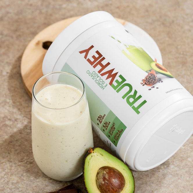 True Whey Protein Creme de Abacate com Nibs de Cacau 418 g