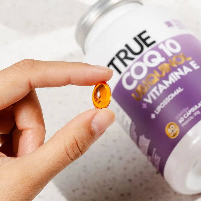 True CoQ10 Ubiquinol Lipossomal 60 Cápsulas