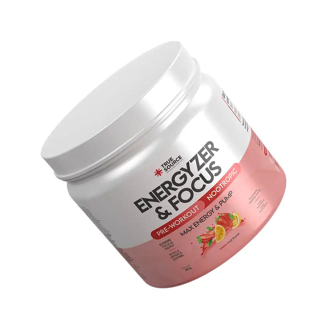 True Energyzer & Focus Fruit Punch 360 g