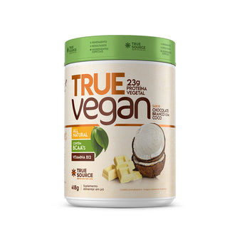 True Vegan Chocolate Branco com Coco 418 g