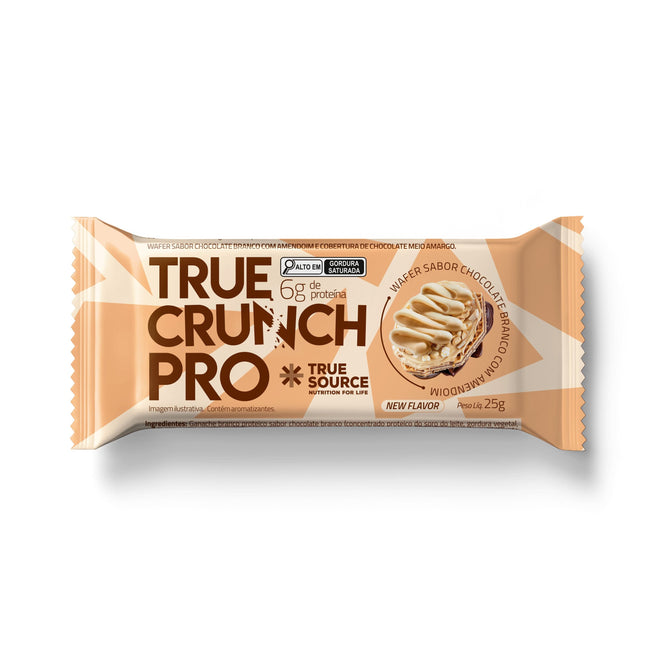True Crunch Pro Chocolate Branco com Amendoim 25 g