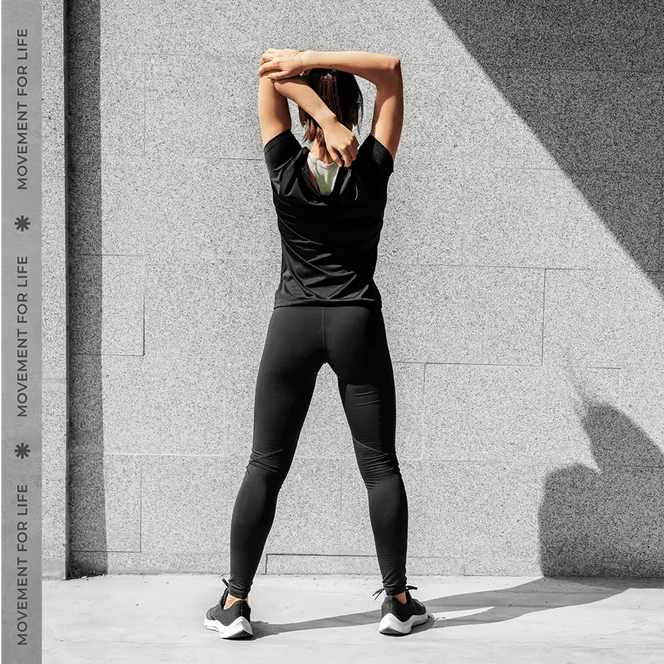 Camiseta Dry Fit Preta Feminina True Sports Tamanho P