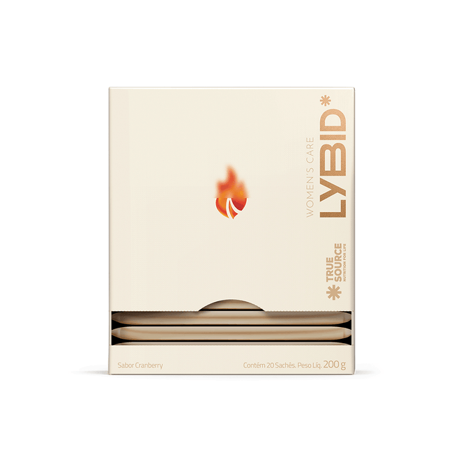 Women's Care Lybid Cranberry Display c/ 20 Sachês