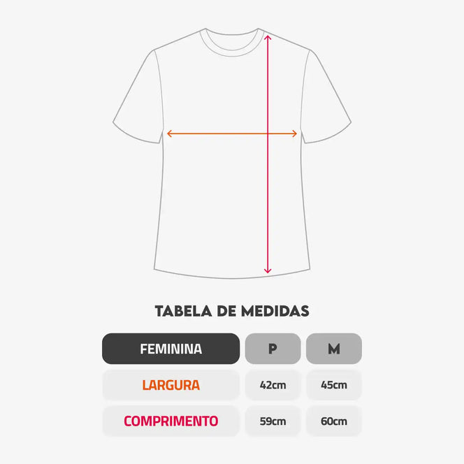 Camiseta Dry Fit Preta Feminina True Sports Tamanho P