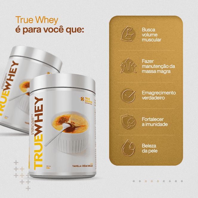 True Whey Protein Vanilla Crème Brûlée Sachê 32 g