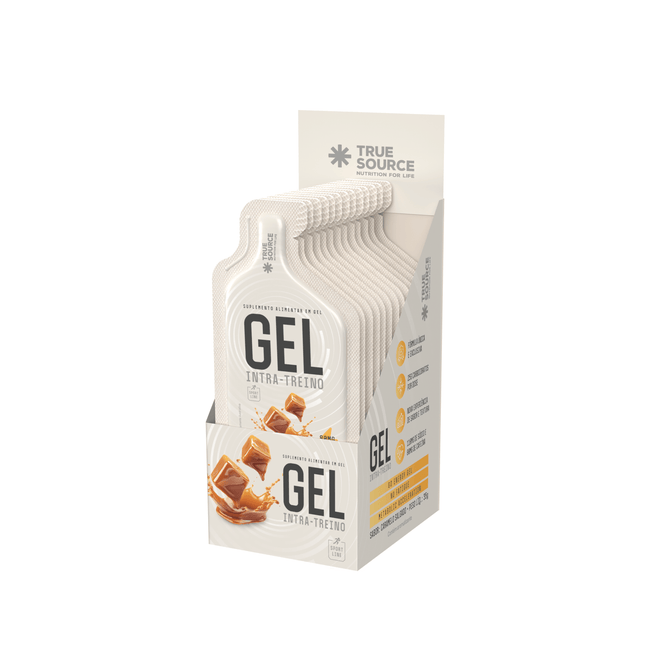 Gel Intra-treino Sport Line Caramelo Salgado Display c/ 10 Unidades