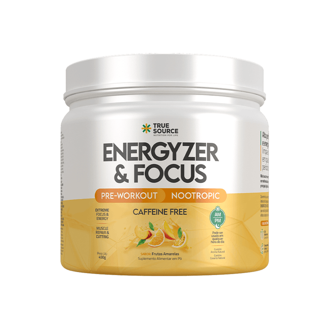 True Energyzer & Focus Frutas Amarelas 450 g