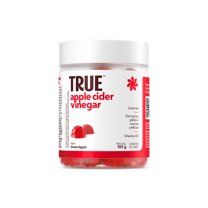 True Apple Cider Vinegar 30 Unidades