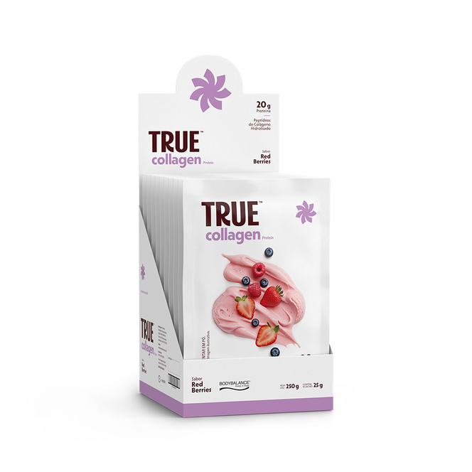 Collagen Protein Bodybalance Red Berries Display c/ 10 Unid.