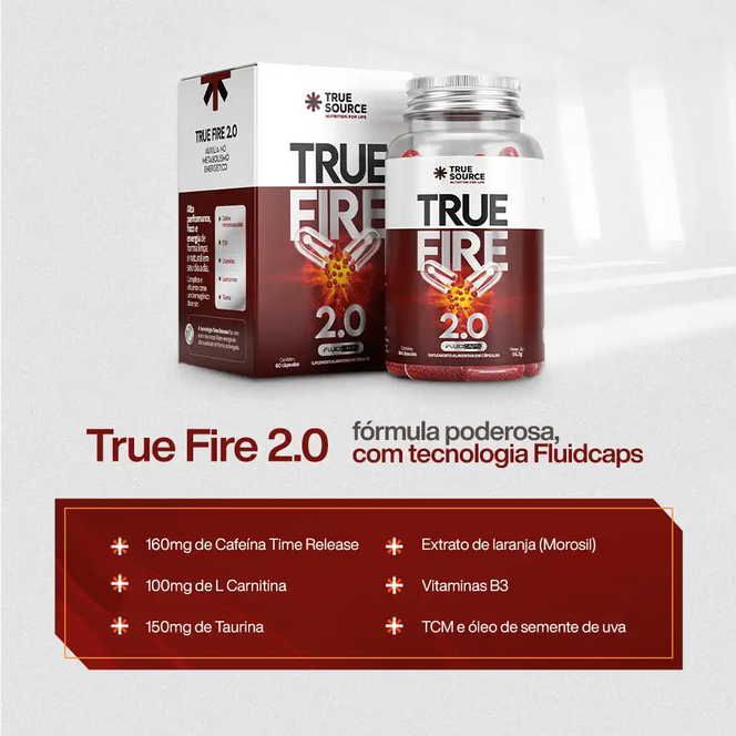 True Fire 2.0 60 Cápsulas