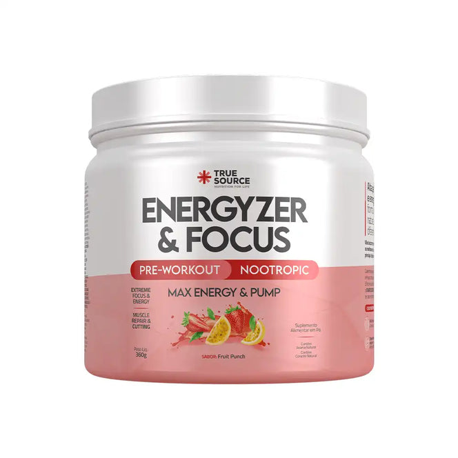 True Energyzer & Focus Fruit Punch 360 g