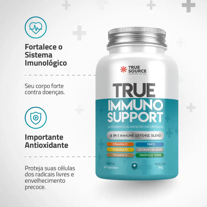 True Immuno Support 60 Cápsulas