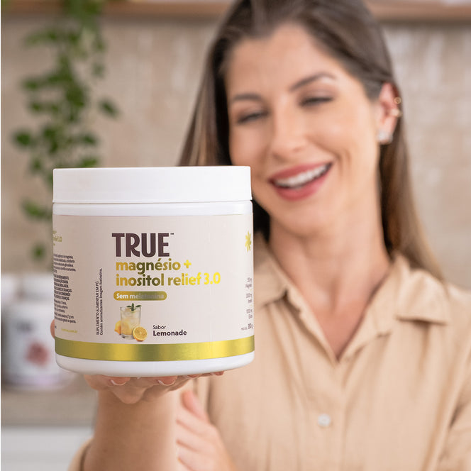 Magnésio + Inositol Relief 3.0 Sem Melatonina Lemonade 350 g