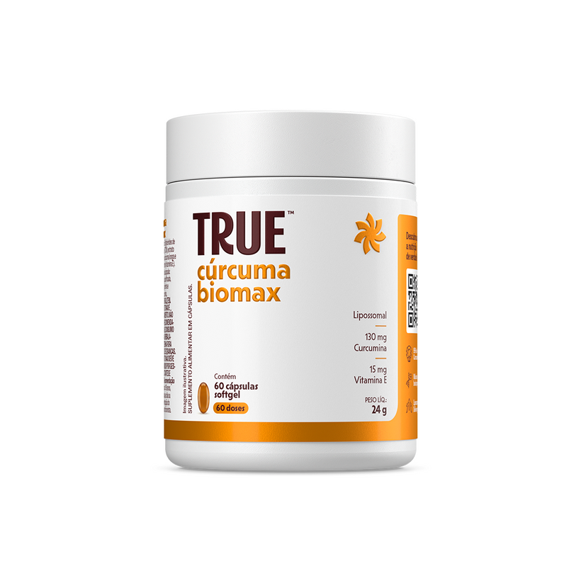 True Cúrcuma Biomax Lipossomal c/ 60 Cápsulas