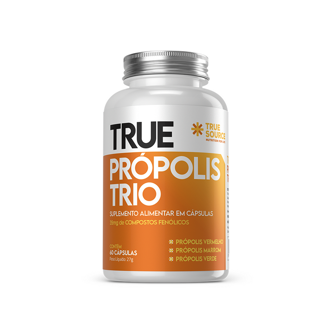 True Propolis Trio 60 Cápsulas