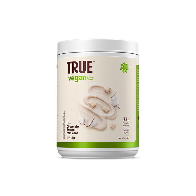 True Vegan Chocolate Branco com Coco 418 g