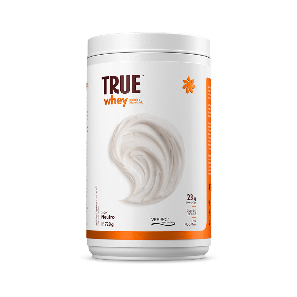Embalagem do True Whey Protein Neutro 728 g