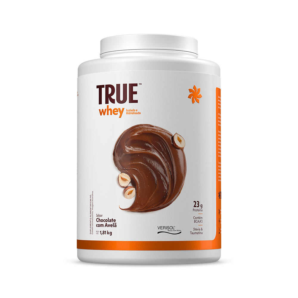 Embalagem do True Whey Protein Chocolate com Avelã 1810 g