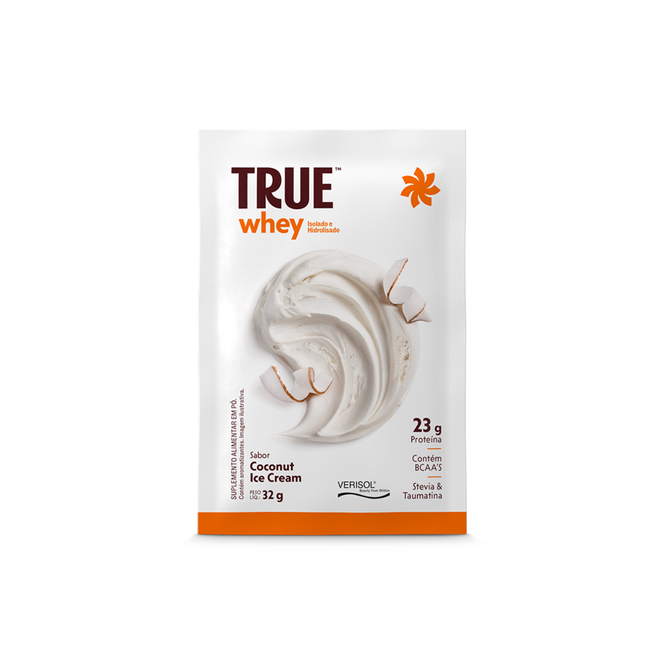 True Whey Protein Coconut Ice Cream Sachê 32 g