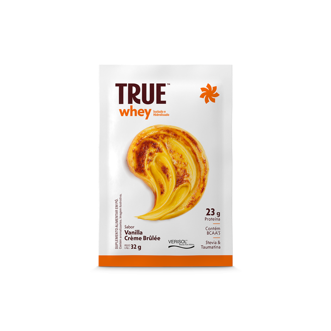 True Whey Protein Vanilla Crème Brûlée Sachê 32 g