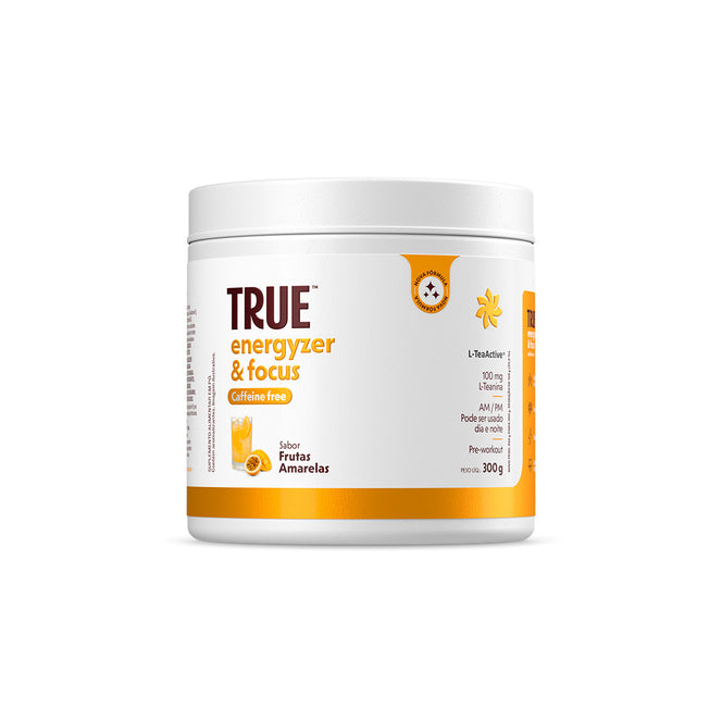 True Energyzer & Focus Frutas Amarelas 300 g