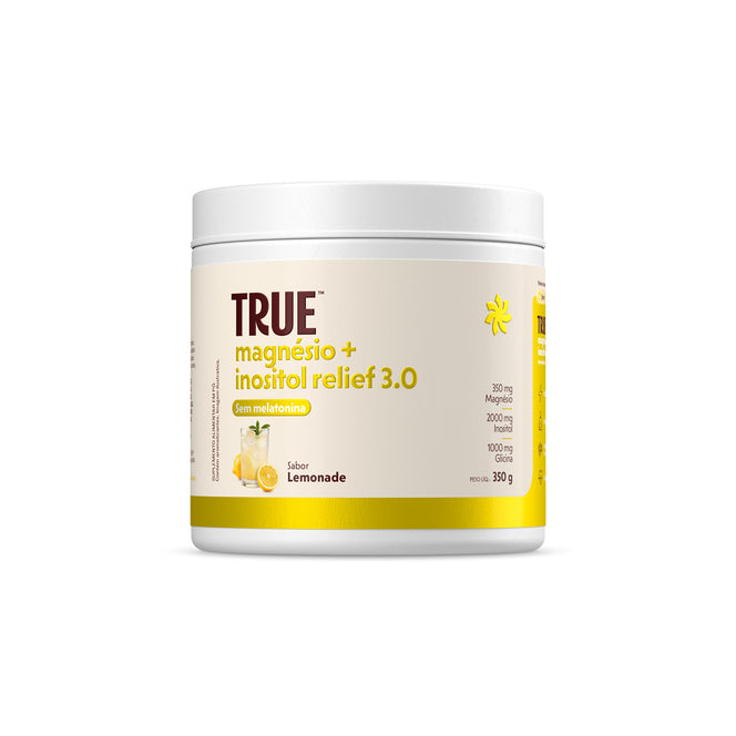 Magnésio + Inositol Relief 3.0 Sem Melatonina Lemonade 350 g