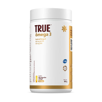 True Ômega 3 com Vitamina E 120 Cápsulas