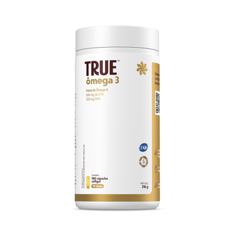 True Ômega 3 com Vitamina E 180 Cápsulas