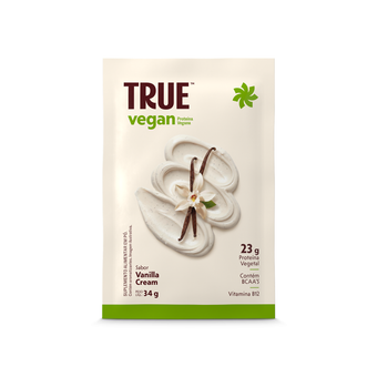 True Vegan Vanilla Cream Sachê 34 g