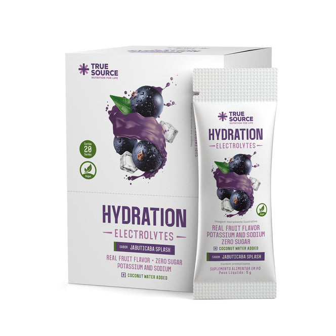 Hydration Electrolytes Jabuticaba Splash Display c/ 20 Sachês