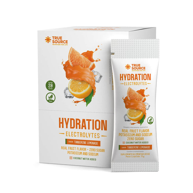 Hydration Electrolytes Tangerine Lemonade Display c/ 20 Sachês