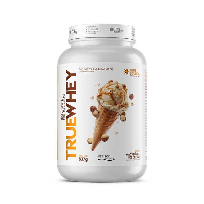 True Whey Protein Macadâmia Ice Cream 837 g