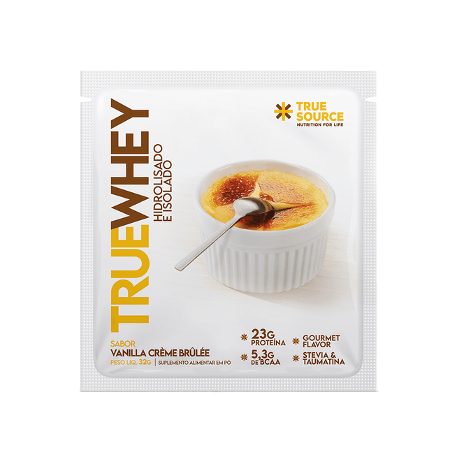 True Whey Protein Vanilla Crème Brûlée Sachê 32 g