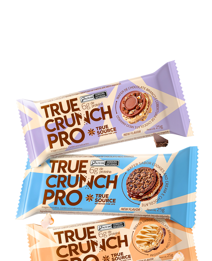 True Crunch Pro Chocolate Meio Amargo 25 g