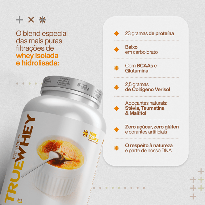 True Whey Protein Vanilla Crème Brûlée Sachê 32 g