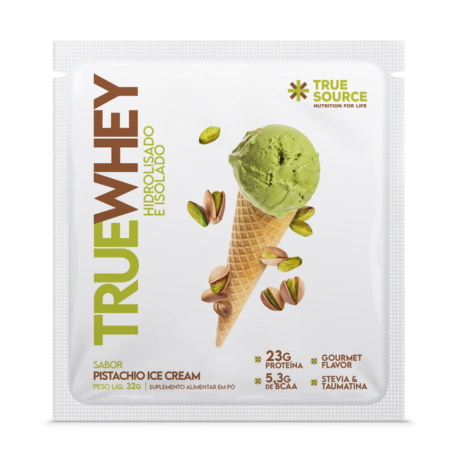 True Whey Protein Pistachio Ice Cream Sachê 32 g