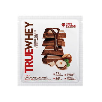 True Whey Protein Chocolate com Avelã Sachê 32 g